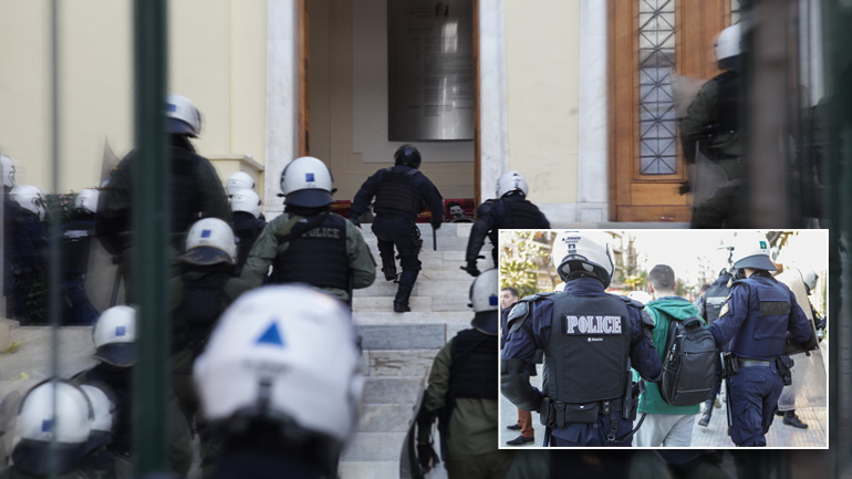 Πετροπόλεμος και χημικά στην ΑΣΟΕΕ