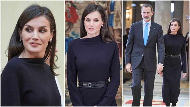 H total black εμφάνιση της βασίλισσας Letizia που πρέπει να αντιγράψετε