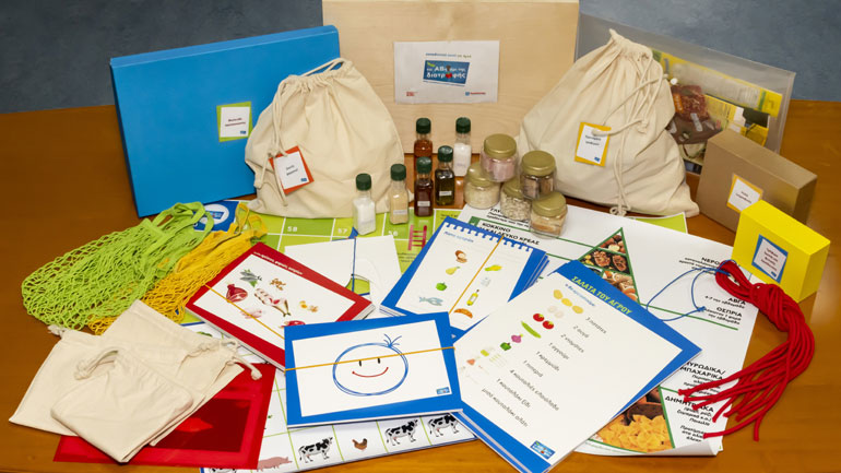 Η Υγιεινή Διατροφή & η προστασία του Περιβάλλοντος γίνονται τώρα παιχνίδι και για μαθητές με αναπηρία