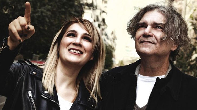 O Παναγιώτης Καλαντζόπουλος και η Βίκυ Καρατζόγλου στον Ιανό