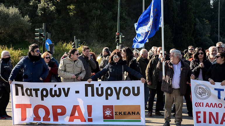 Άνοιξε η Εθνική Οδός Πατρών-Πύργου στο ύψος του Βουπρασίου