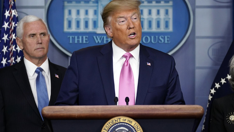 ΗΠΑ: Ο αντιπρόεδρος Μάικ Πενς αναλαμβάνει τον συντονισμό για τον κορωνοϊό