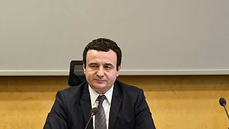 Κούρτι: Το Κόσοβο θα άρει του δασμούς για τα σερβικά εμπορεύματα στις 15 Μαρτίου