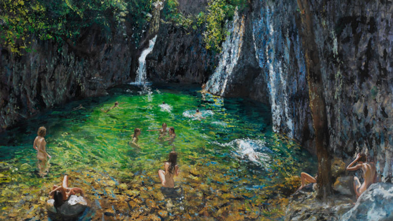 Εγκαίνια για την έκθεση «Προσωπικοί Παράδεισοι» με έργα της Μαρίας Φιλοπούλου