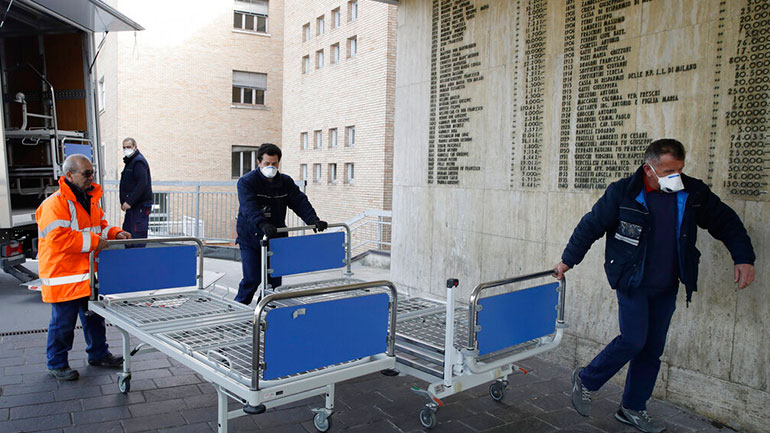 Νέα Υόρκη: Προετοιμασίες για διαθεσιμότητα 1.200 κλινών στα νοσοκομεία λόγω κορωνοϊού