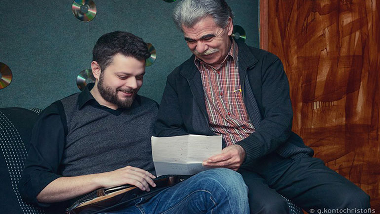 Ο Βασίλης Σκουλάς και ο Γιώργος Νικηφόρου Ζερβάκης στη μουσική σκηνή Σφίγγα