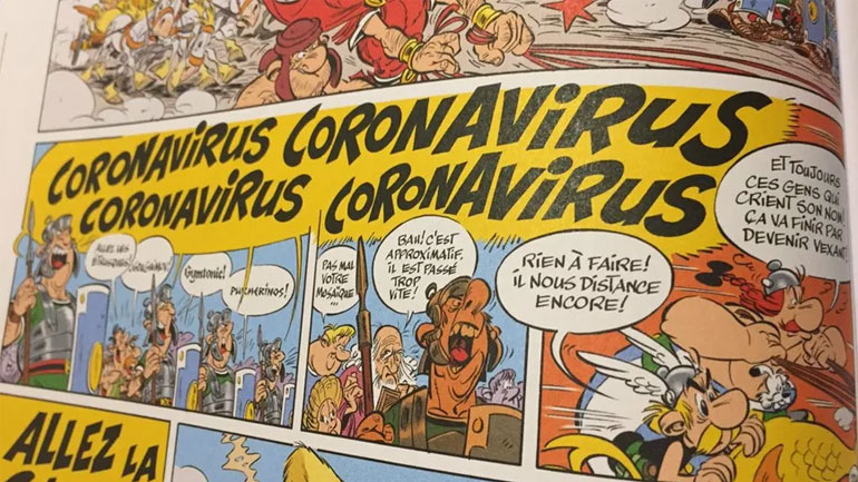 Όταν ο Asterix και ο Obelix συναγωνίζονταν τον Coronavirus ή αλλιώς τον Testus – Terone