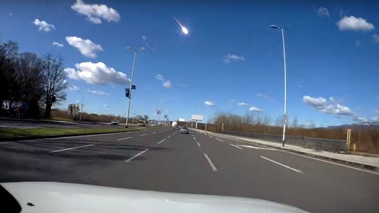 Μετεωρίτης «κάηκε» πάνω από το Ζάγκρεμπ της Κροατίας