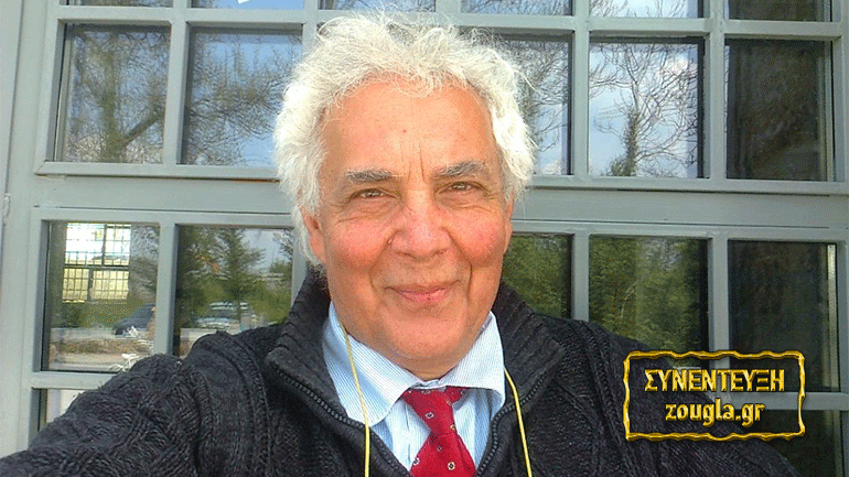 Γιάννης Ναζλίδης: «Η τέχνη είναι μια ερωτική αλληλογραφία του ανθρώπου με τον Ουρανό»