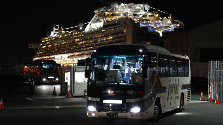 Κορωνοϊός: Αυξήθηκαν τα κρούσματα στο κρουαζιερόπλοιο Diamond Princess