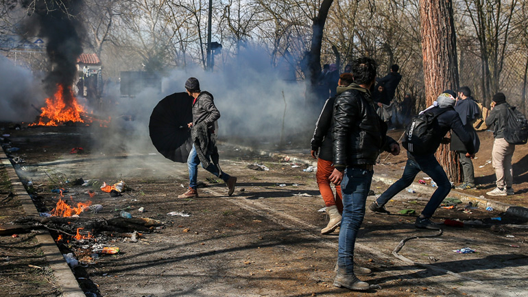 Κατευθυνόμενοι οι μετανάστες στον Έβρο