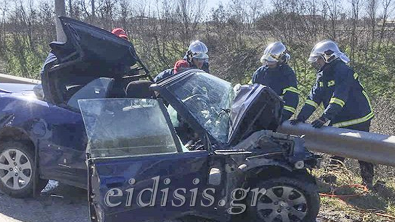 Τέσσερις νεκροί σε τροχαίο δυστύχημα κοντά στο Πολύκαστρο Κιλκίς