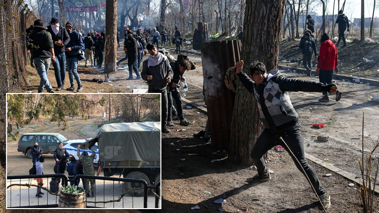 Χιλιάδες οι μετανάστες στα ελληνοτουρκικά σύνορα