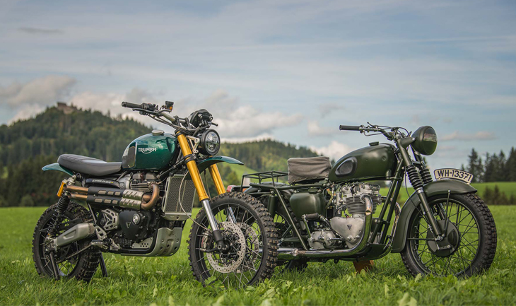 Ένα ξεχωριστό απόγευμα στο εργοστάσιο της Triumph