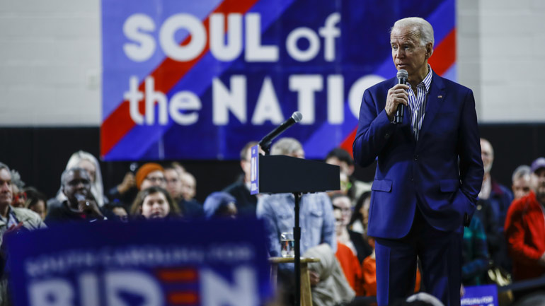 Τζο Μπάιντεν: Είμαι έτοιμος για τη «μάχη με τον Τραμπ»