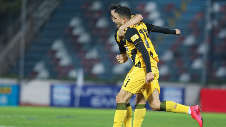 Ισοφάρισε στο τέλος η ΑΕΚ, 1-1 με τον Πανιώνιο