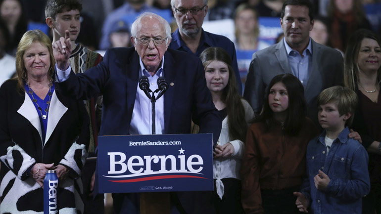 ΗΠΑ-Σούπερ Τρίτη: Ο Μπέρνι Σάντερς επικρατεί στη Γιούτα
