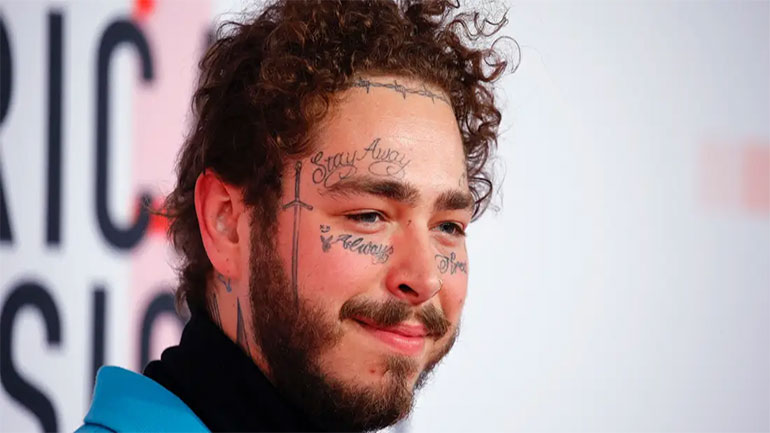 Post Malone: «Tα τατουάζ στο πρόσωπό μου προέρχονται από ανασφάλεια»