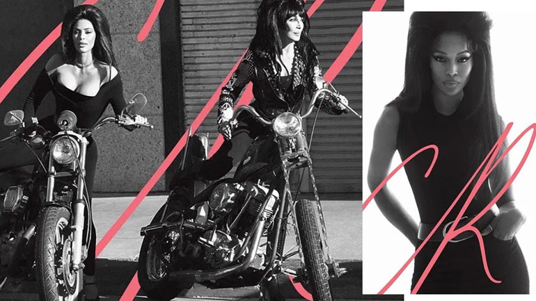Naomi Campbell, Cher και Kim Kardashian οδηγούν Harley στους δρόμους του L.A.