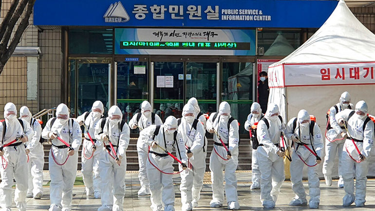 Νότια Κορέα: Δεν υπάρχει ούτε ένα κρεβάτι διαθέσιμο στα νοσοκομεία λόγω κορωνοϊού