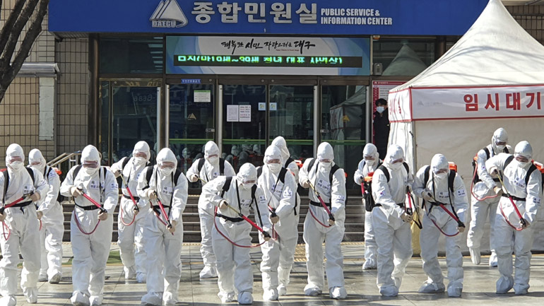 Covid-19: Στους 35 οι νεκροί στη Νότια Κορέα