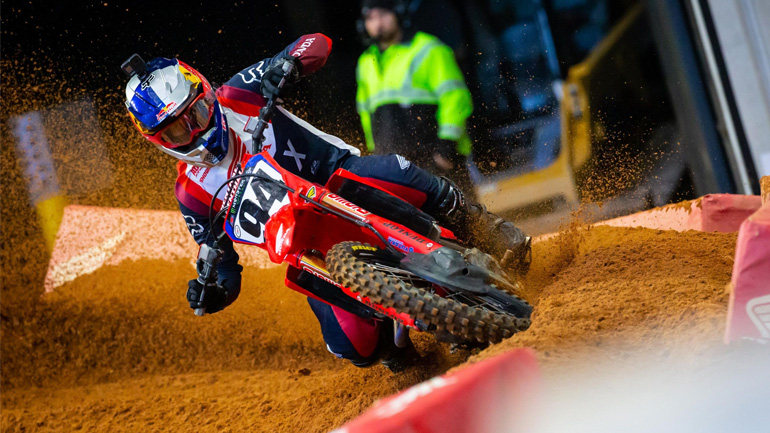 Atlanta SX: Βίντεο από το κράνος του νικητή, Ken Roczen