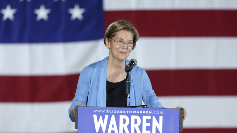 ΗΠΑ-Δημοκρατικοί: Η Ελίζαμπεθ Γουόρεν θα επανεκτιμήσει την υποψηφιότητά της για το χρίσμα