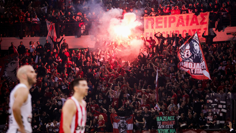 Πρόστιμο 38.000 ευρώ στον Ολυμπιακό από την Ευρωλίγκα