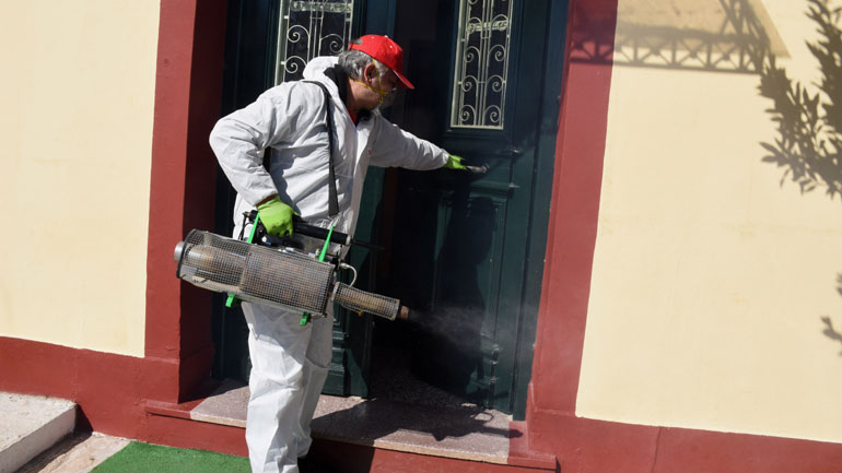 Προληπτική απολύμανση σε όλα τα σχολεία του Δήμου Πειραιά