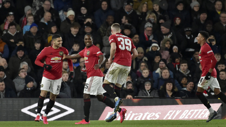 Κύπελλο Αγγλίας: Άνετα στα προημιτελικά η Γιουνάιτεντ, 3-0 την Ντέρμπι