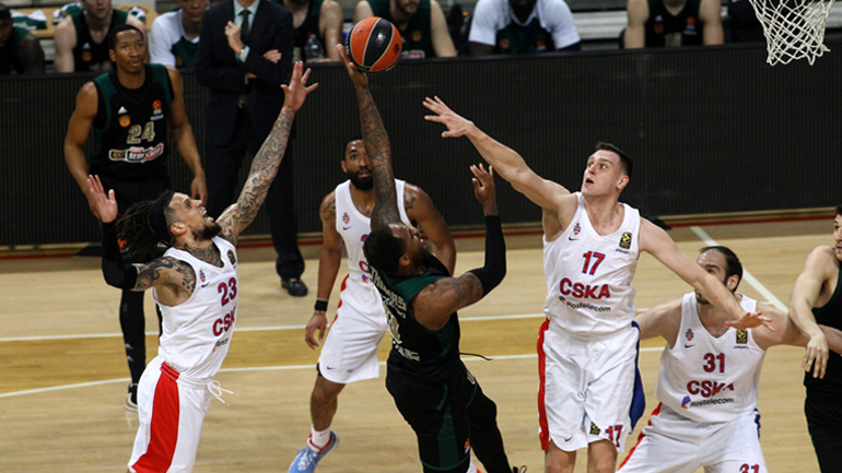 Εντός έδρας συντριβή για τον Παναθηναϊκό με 97-66 από την ΤΣΣΚΑ