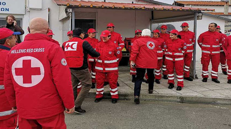 Στις Καστανιές ο πρόεδρος του Διεθνούς Ερυθρού Σταυρού