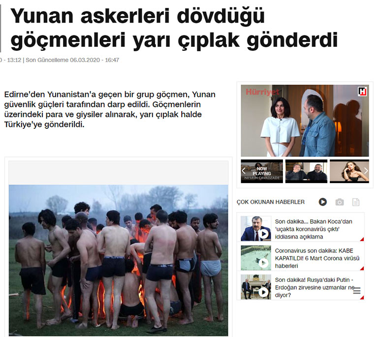 Το άρθρο του CNN Turk