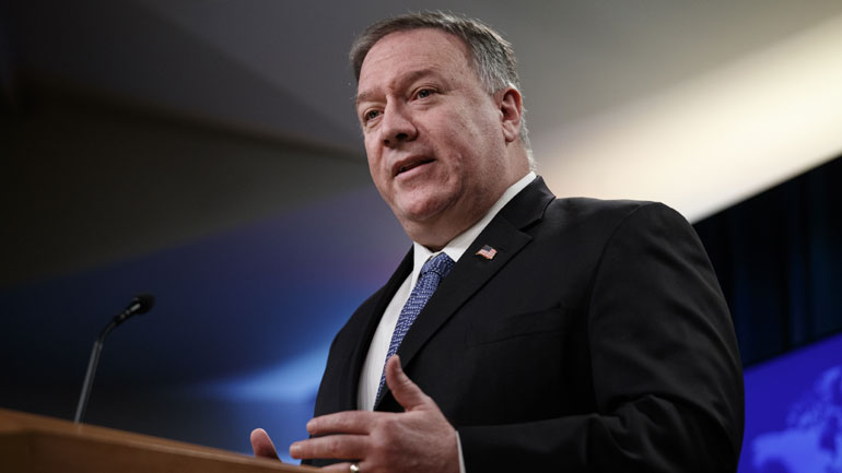 Ο Αμερικανός ΥΠΕΞ επικρίνει τα «ελλιπή» στοιχεία από την Κίνα για τον κορωνοϊό