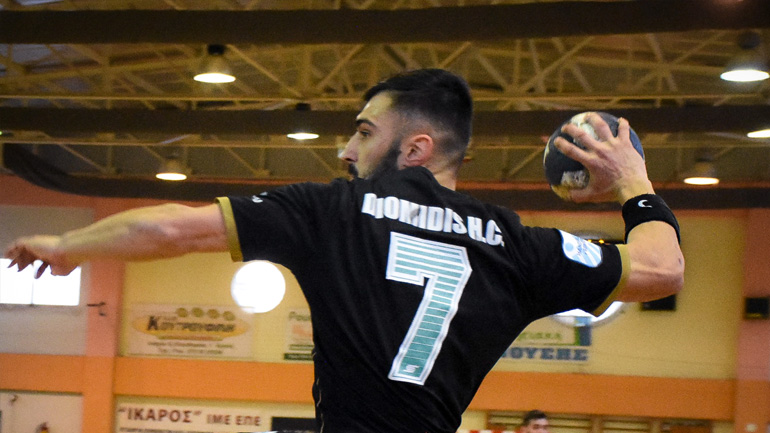 Χάντμπολ: Εκτός έδρας «τρίποντο» για τον Διομήδη, νίκησε με 28-20 τη Δράμα