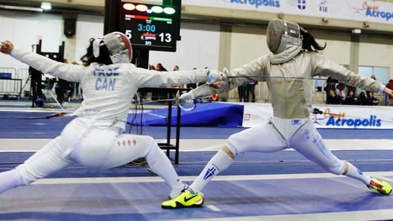 Ξιφασκία-Κύπελλο Ακρόπολις: Εξασφάλισε μετάλλιο κι έγραψε ιστορία η Γκουντούρα