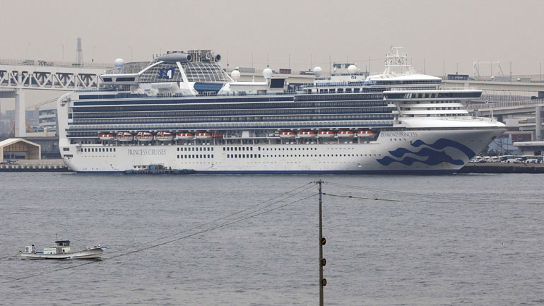 Κατέληξε ένας πρώην επιβάτης του Diamond Princess ο οποίος είχε μολυνθεί από τον κορωνοϊό