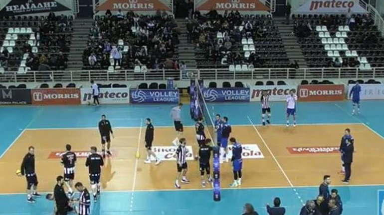 Βόλεϊ: Αναβλήθηκε το παιχνίδι ΠΑΟΚ-Ηρακλής λόγω… βροχής!