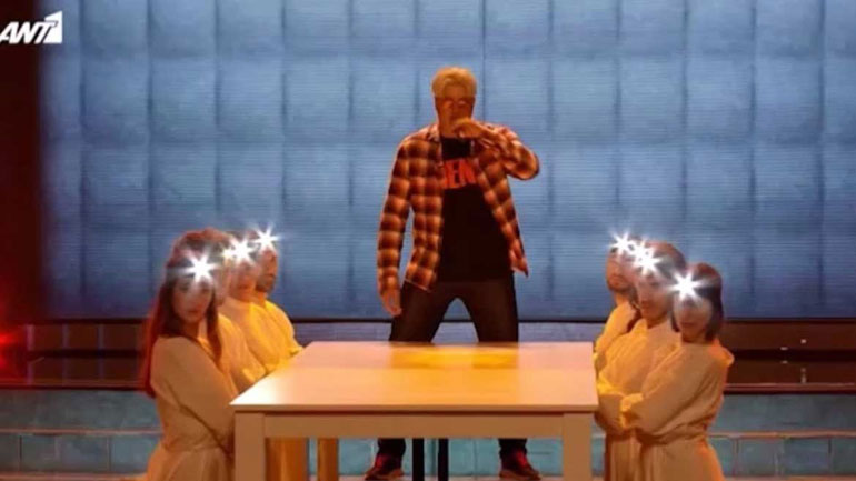 Your Face Sounds Familiar: Δείτε την εντυπωσιακή μεταμόρφωση του Λάμπη Λιβιεράτου σε…FY!