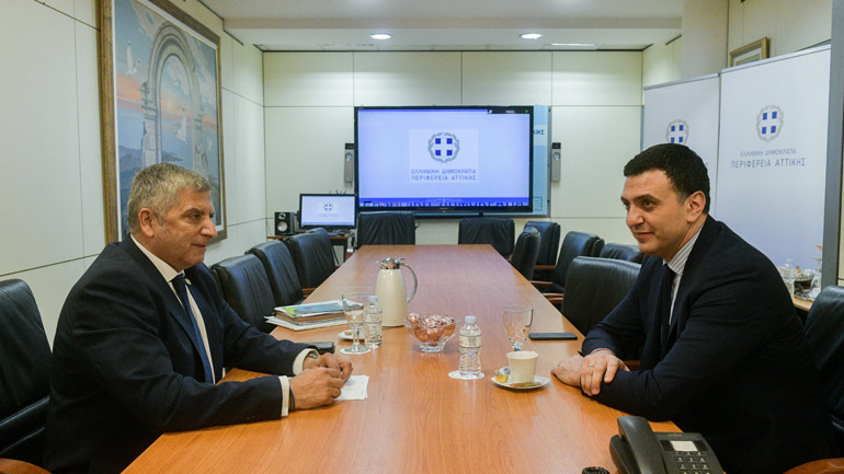 Κορωνοϊός: Συνάντηση Πατούλη – Κικίλια για τον συντονισμό των δράσεων