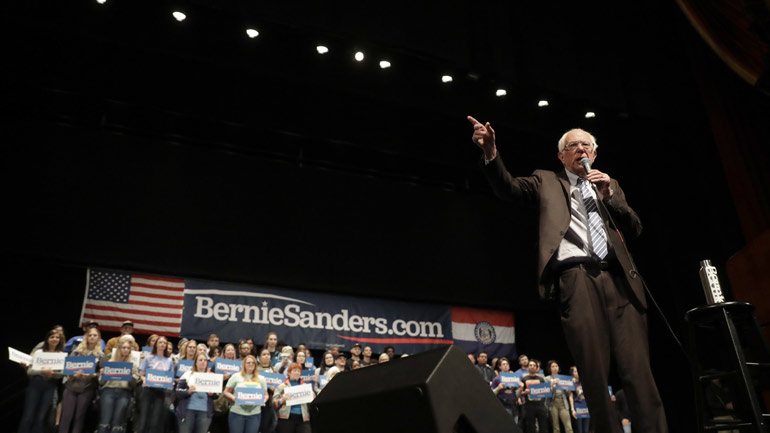 ΗΠΑ-Covid-19: Ο Μπέρνι Σάντερς ματαίωσε προεκλογική συγκέντρωση