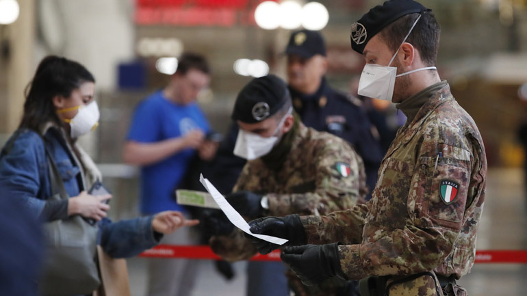 Covid-19: Πορτογαλία, Ryanair, EasyJet, Air Canada αναστέλλουν τις πτήσεις τους προς Ιταλία