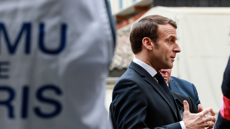Μακρόν: Οι Ευρωπαίοι ηγέτες συμφώνησαν σε αναγκαία μέτρα για την αποτροπή οικονομικής αστάθειας λόγω κορωνοϊού