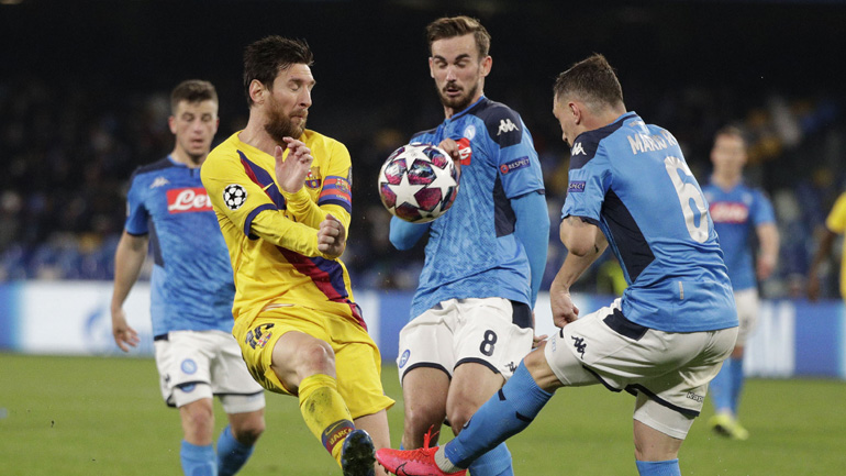 Champions League: Κεκλεισμένων των θυρών λόγω του κορωνοϊού και το ματς Μπαρτσελόνα-Νάπολι