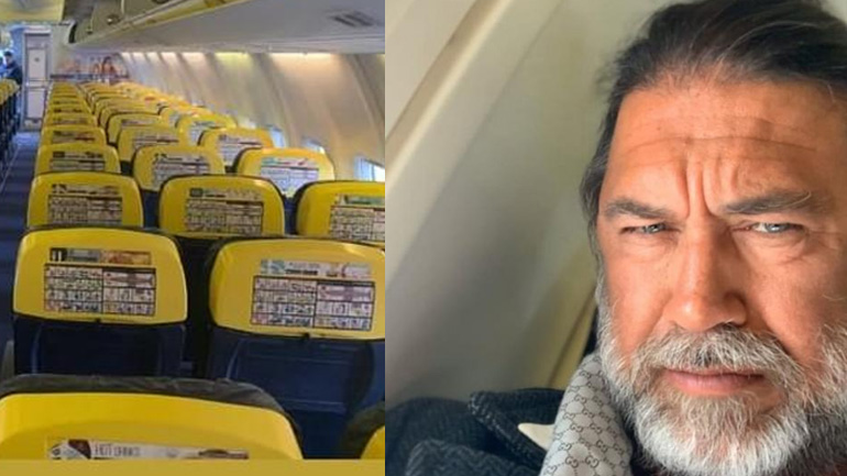 Μόνος του στο αεροπλάνο ο μάνατζερ του Καρέρα λόγω του κορωνοϊού!