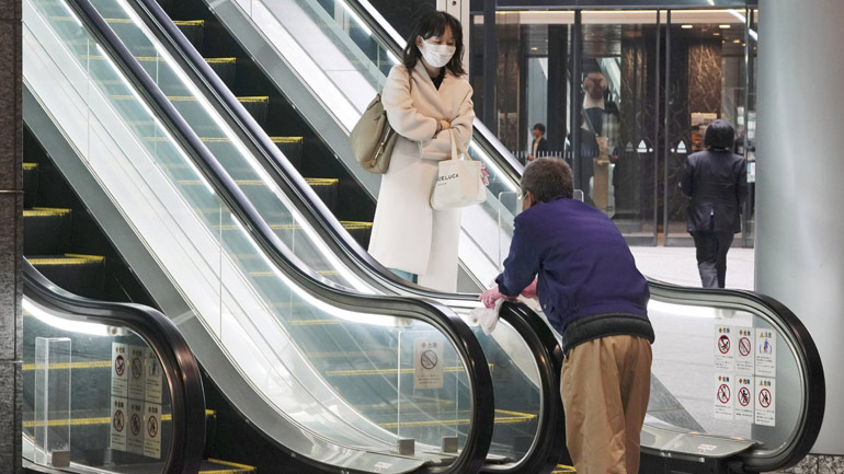 Covid-19: Στα 1.278 τα κρούσματα στην Ιαπωνία
