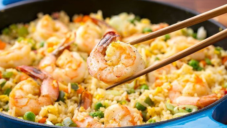 Ρύζι με γαρίδες για ατελείωτη απόλαυση!