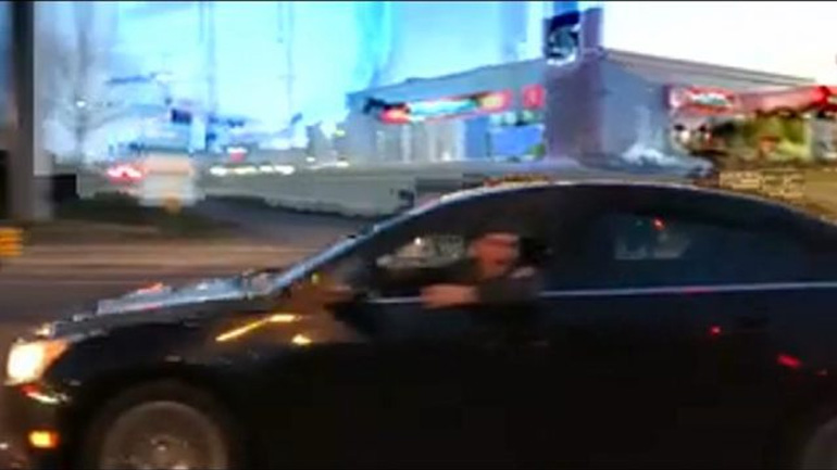 Το κάρμα τιμώρησε έναν εξαγριωμένο οδηγό