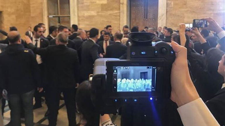 Κορωνοϊός: Θερμική κάμερα προστατεύει τον πρόεδρο Ερντογάν στην τουρκική Εθνοσυνέλευση