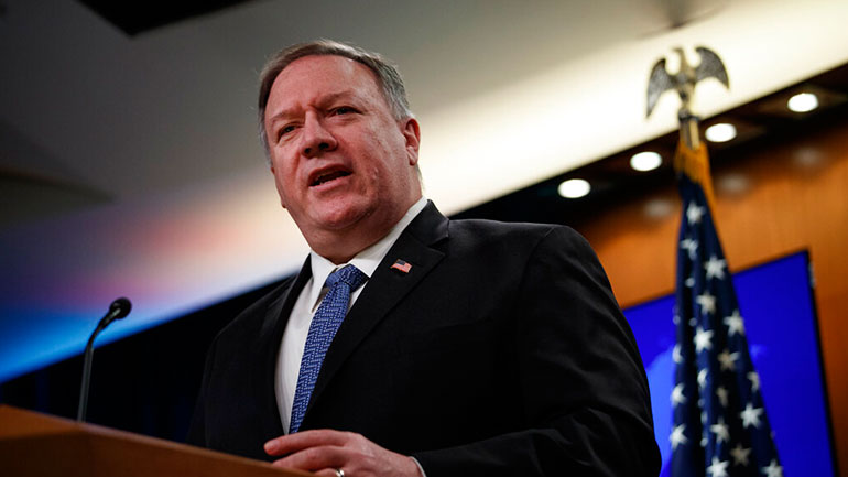 Ο Πομπέο απαιτεί από το Ιράν να ελευθερώσει Αμερικανούς στρατιώτες λόγω κορωνοϊού